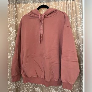 Aerie offline pink oversized hoodie